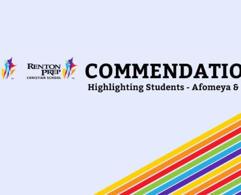Renton Prep Commendation: Highlighting Students - Afomeya & Malia