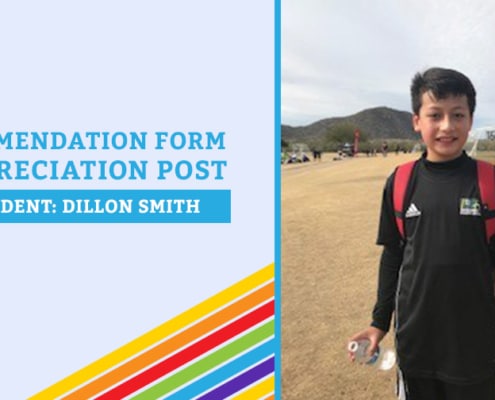 Commendation Form Dillon Smith