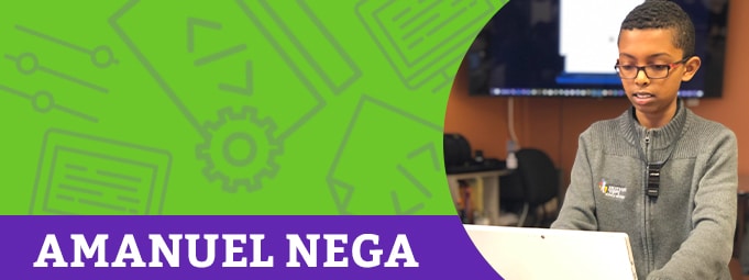 Amanuel Nega Presents on C# Programming