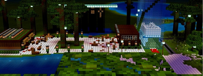 Inspiring students to build a more peaceful world with Minecraft - The  Official Microsoft Blog